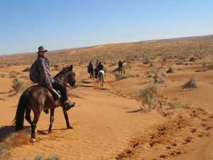 randonnée saharienne en tunisie