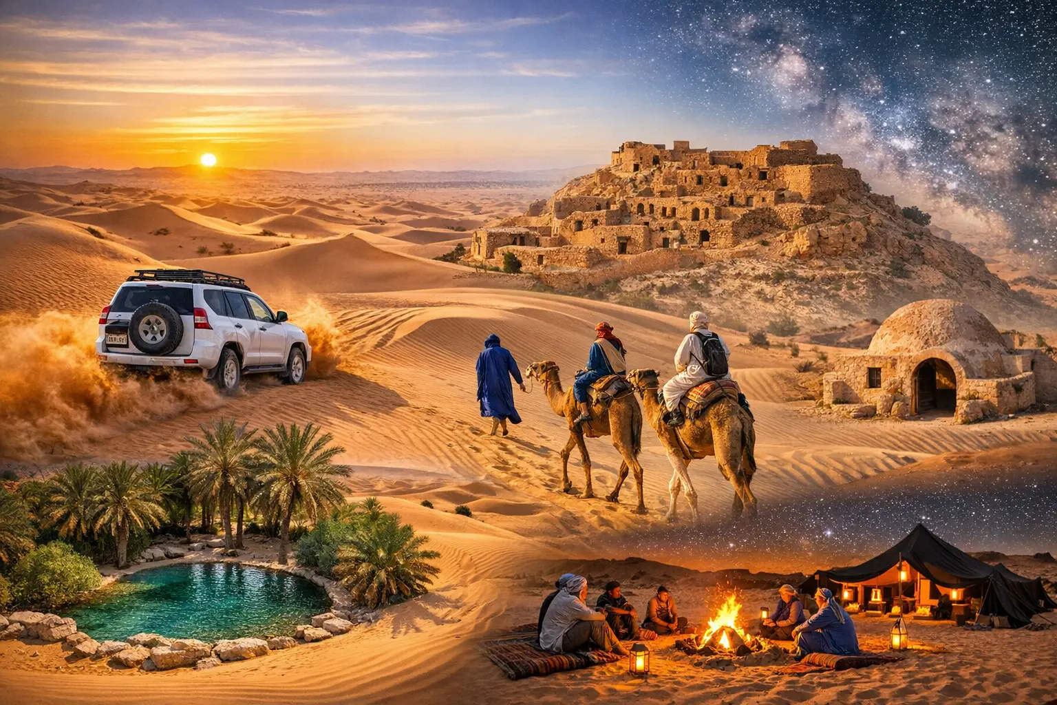 Excursion désert au départ de Djerba