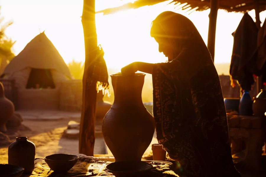 Life in a Berber Village tunisia